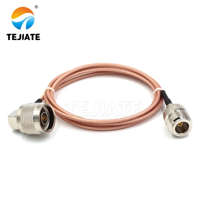 1PCS TEJIATE Adapter Cable N To N Type NJW Convert NK 8-90CM 1M 1.5M 2M Length Connector RG316 Wire