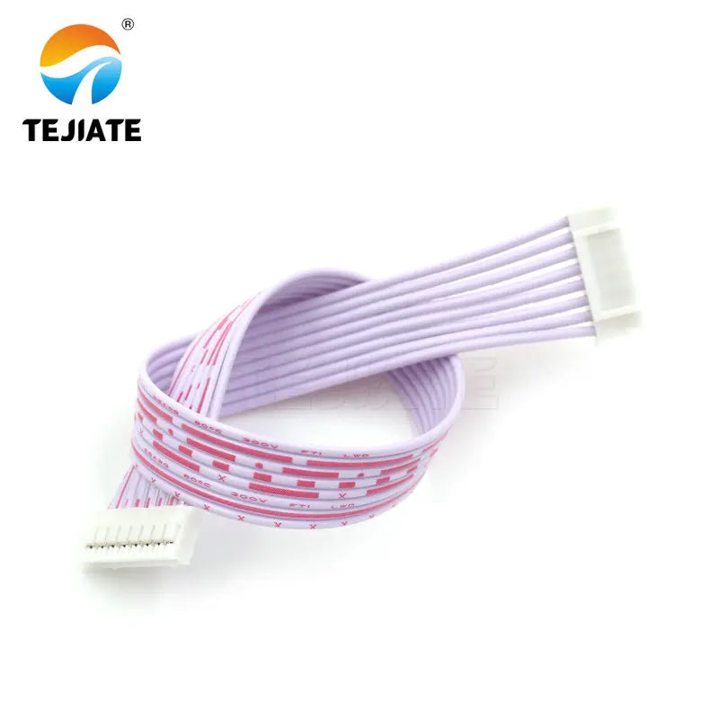 5PCS PH2.0MM Double Head Red/White Row Wire 4/8/10P 10/20/30CM Plug Connector Line