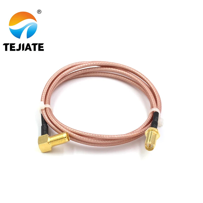 1PCS TEJIATE Adapter Cable RPSMA To RPSMA Type RPSMA-KY Convert RPSMA-KW 8-90CM 1M 1.5M 2M Length Connector RG316 Wire