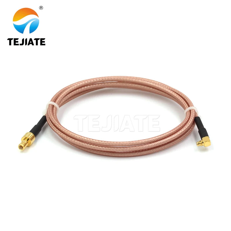 1PCS TEJIATE Adapter Cable SMB To MMCX Type SMBJ Convert MMCXJW 8-90CM 1M 1.5M 2M Length Connector RG316 Wire