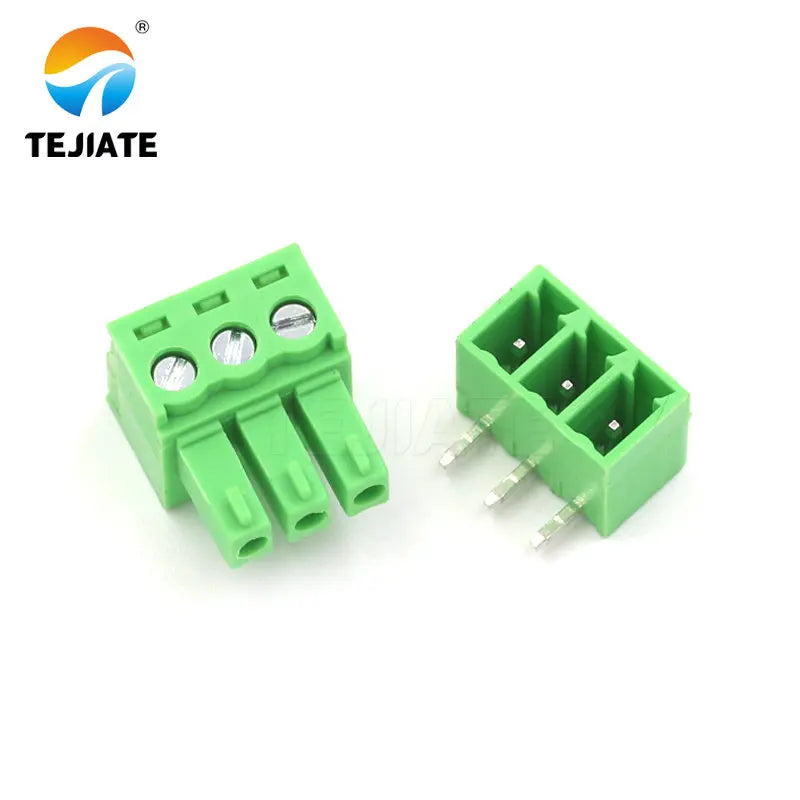 KF2EDG 3.81MM Plug-In PCB Terminal Bent Pin Socket 2/3/4/5/6/7/8/9P