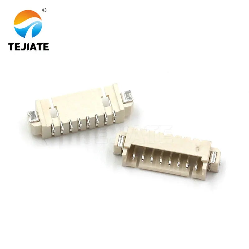 50PCS Horizontal Patch Socket 1.25MM 2/3/4/5/6/7/8/9/10P SMD Strip Type Connector