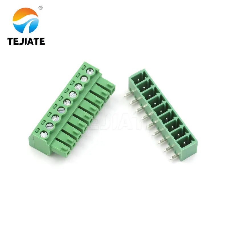 KF2EDG 3.81MM Plug-In PCB Terminal Bent Pin Socket 2/3/4/5/6/7/8/9P