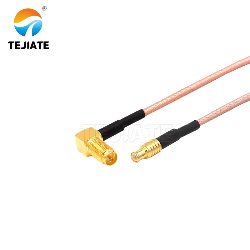 1PCS TEJIATE Adapter Cable MCX To RPSMA Type MCX-J Convert RPSMA-KW 8-90CM 1M 1.5M 2M Length Connector RG316 Wire
