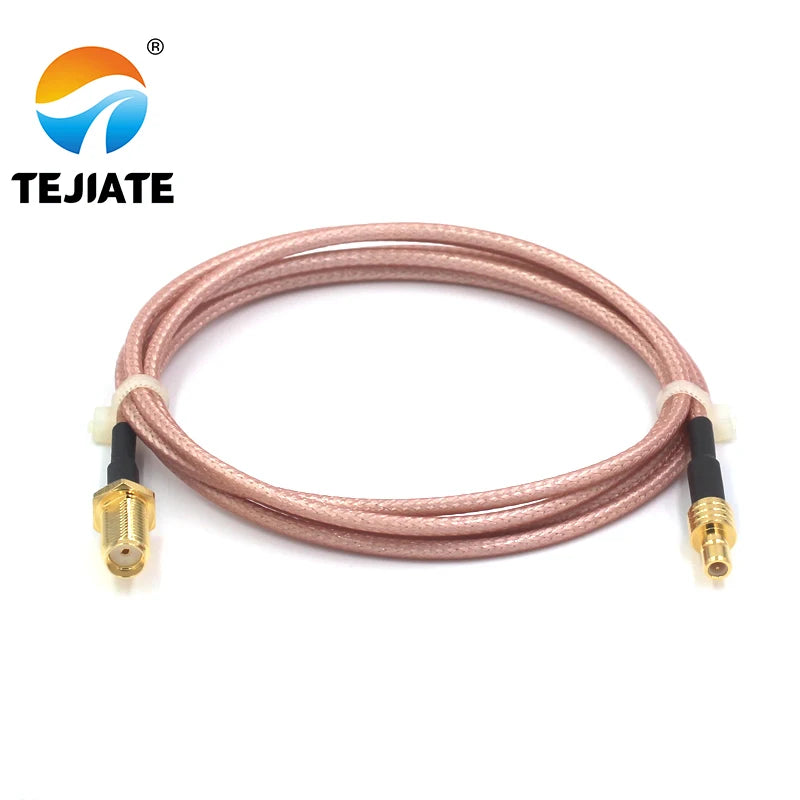 1PCS TEJIATE Adapter Cable SMB To SMA Type SMB-J Convert SMA-KY 8-90CM 1M 1.5M 2M Length Connector RG316 Wire