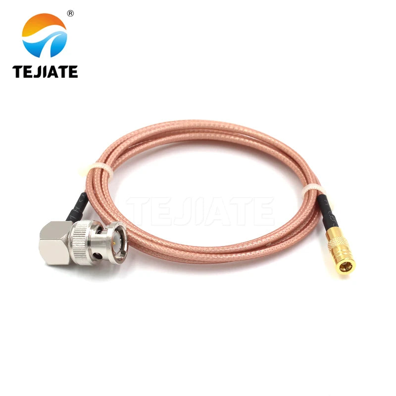 1PCS TEJIATE Adapter Cable BNC To SMB Type BNCJW Convert SMBK 8-90CM 1M 1.5M 2M Length Connector RG316 Wire