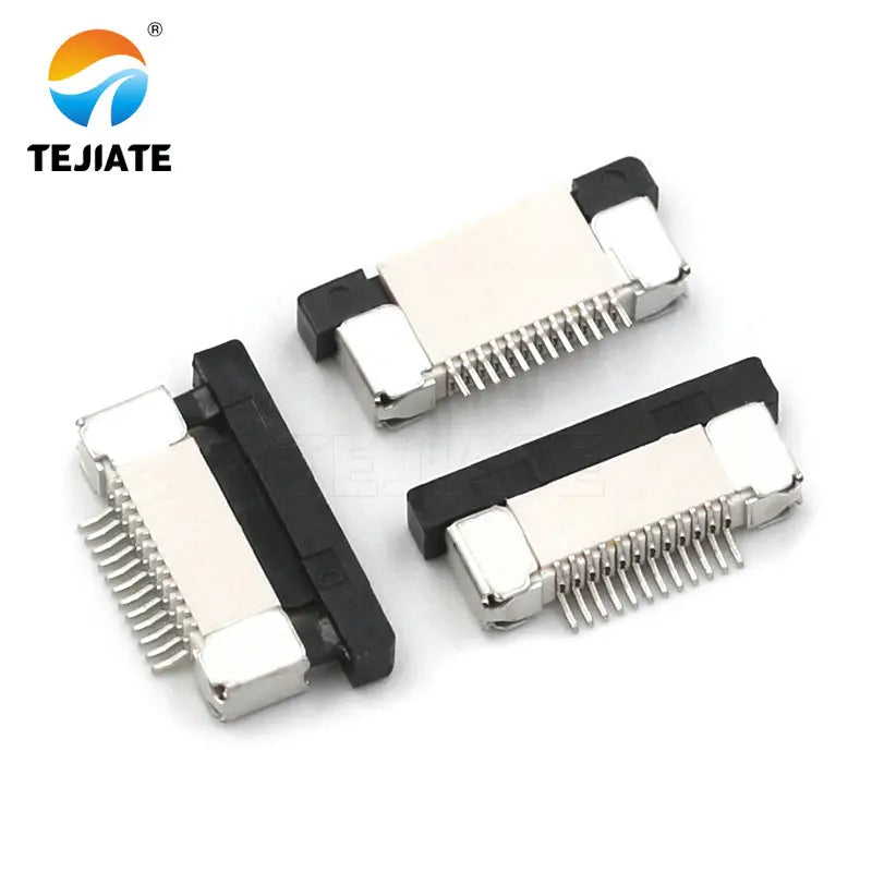 10PCS FFC/FPC Connector Flat Cable Socket 0.5MM Adapter 4/5/6/7/8/9/10/12/14/16/18/20P Down Drawer Type Plug Kit