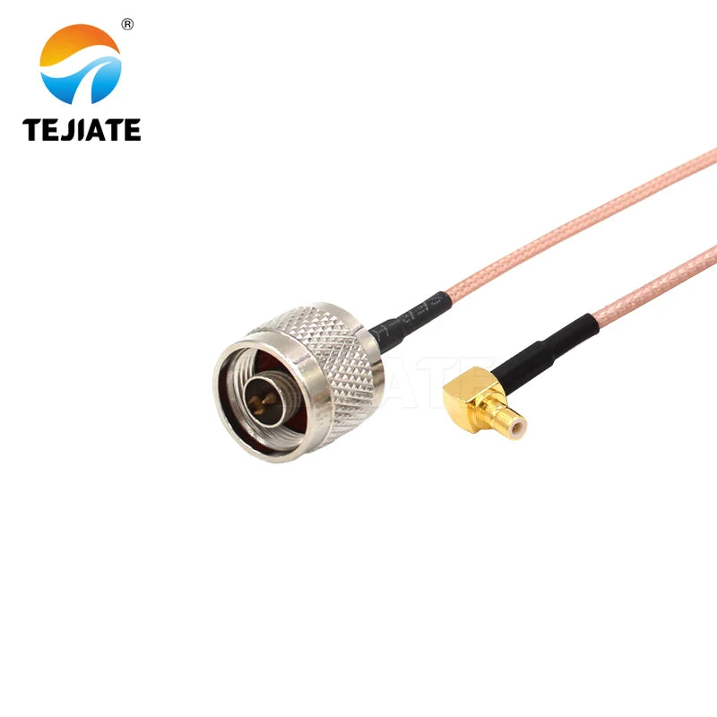 1PCS TEJIATE Adapter Cable N To SMB Type NJ Convert SMBJW 8-90CM 1M 1.5M 2M Length Connector RG316 Wire