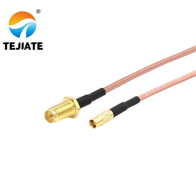 1PCS TEJIATE Adapter Cable MCX To RPSMA Type MCX-K Convert RPSMA-KY 8-90CM 1M 1.5M 2M Length Connector RG316 Wire