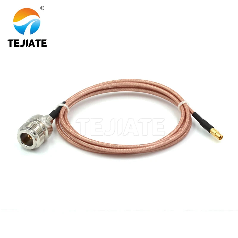 1PCS TEJIATE Adapter Cable N To MMCX Type NK Convert MMCXK 8-90CM 1M 1.5M 2M Length Connector RG316 Wire