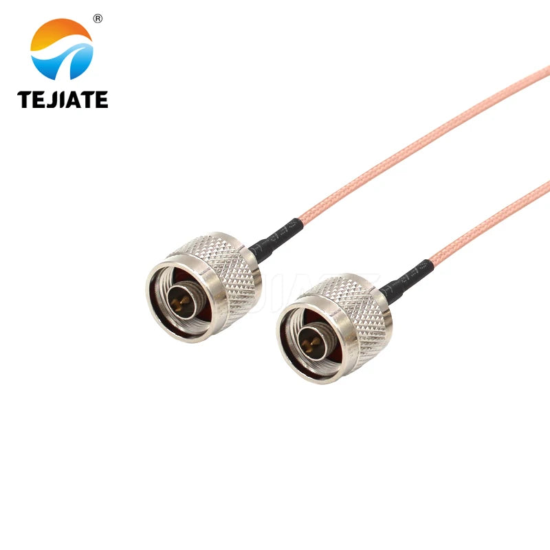 1PCS TEJIATE Adapter Cable N To N Type N-J Convert N-J 8-90CM 1M 1.5M 2M Length Connector RG316 Wire