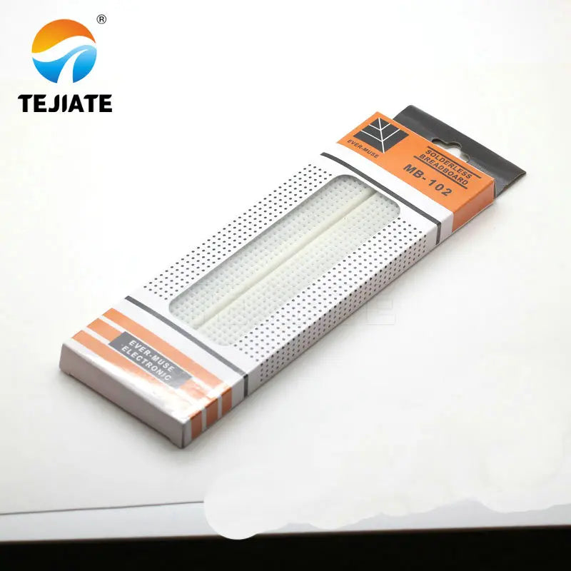 breadboard SYB-130 SYB-170 SYB-500 MB-102 170 400 700 760 830 840 1600 hole power module 1/2 way jump wire jumpers free Splice