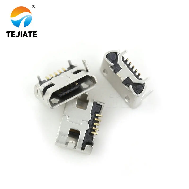 10PCS Micro-USB Socket MK5P Female-socket/Male-plug Paster-type Straight-insert Type Vertical-type Welding-type Interface