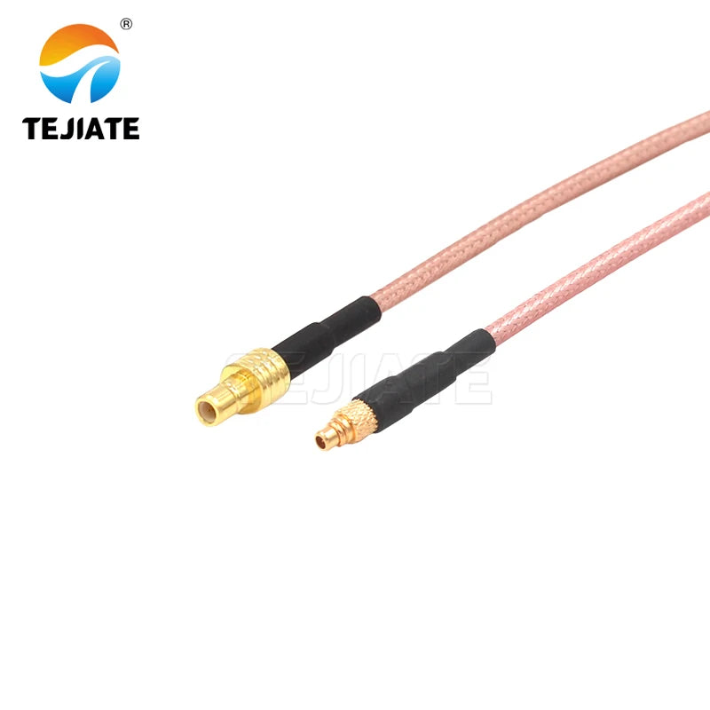 1PCS TEJIATE Adapter Cable SMB To MMCX Type SMBJ Convert MMCXJ 8-90CM 1M 1.5M 2M Length Connector RG316 Wire