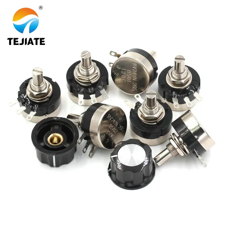 RV24YN20S B201 B501 B102 B202 B502 B103 B203 B503 B104 B204 B254 B504 B105 500 ohm 10K 20K 50K 100K 200K ohm Potentiometer