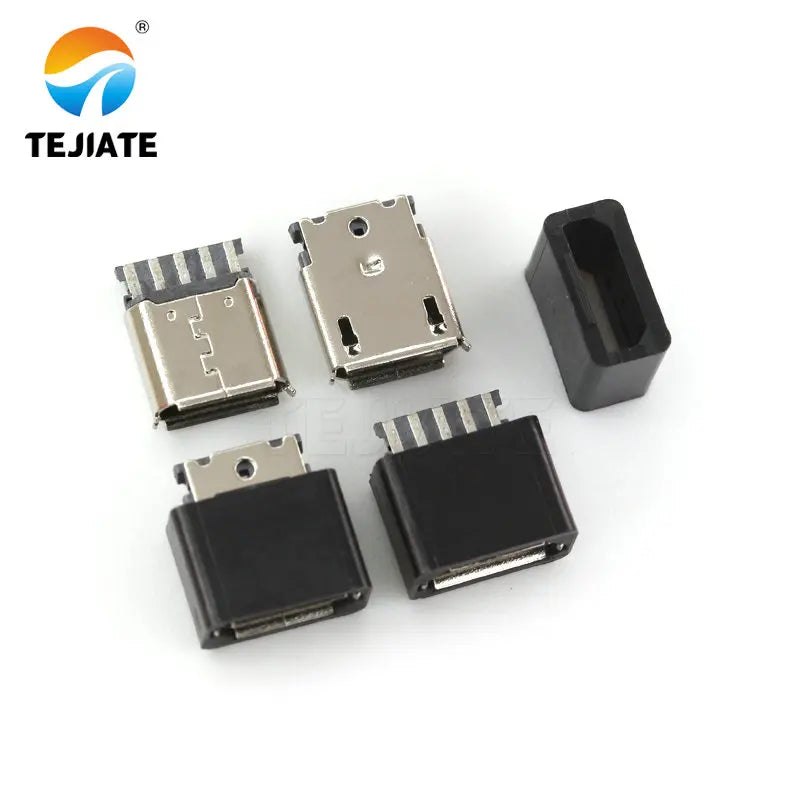 10PCS Micro-USB Socket MK5P Female-socket/Male-plug Paster-type Straight-insert Type Vertical-type Welding-type Interface