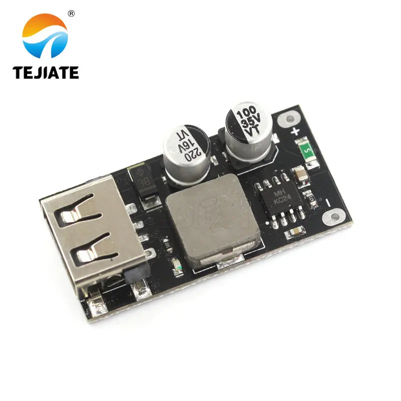 USB QC3.0 QC2.0 DC-DC Buck Converter Charging Step Down Module 6-32V 9V 12V 24V to Fast Quick Charger Circuit Board 3V 5V 12V