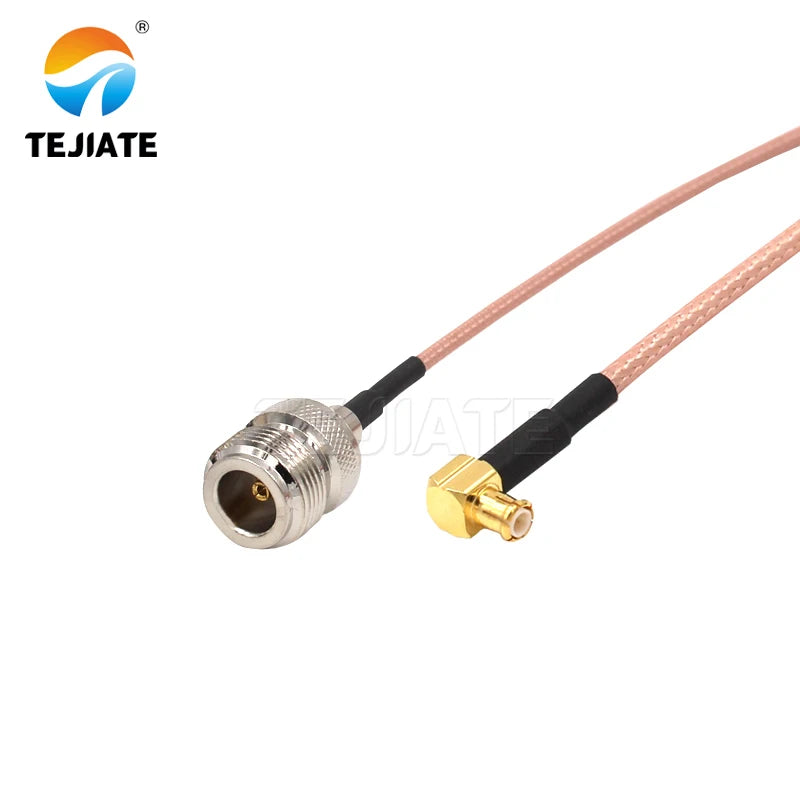 1PCS TEJIATE Adapter Cable N To MCX Type NK Convert MCXJW 8-90CM 1M 1.5M 2M Length Connector RG316 Wire