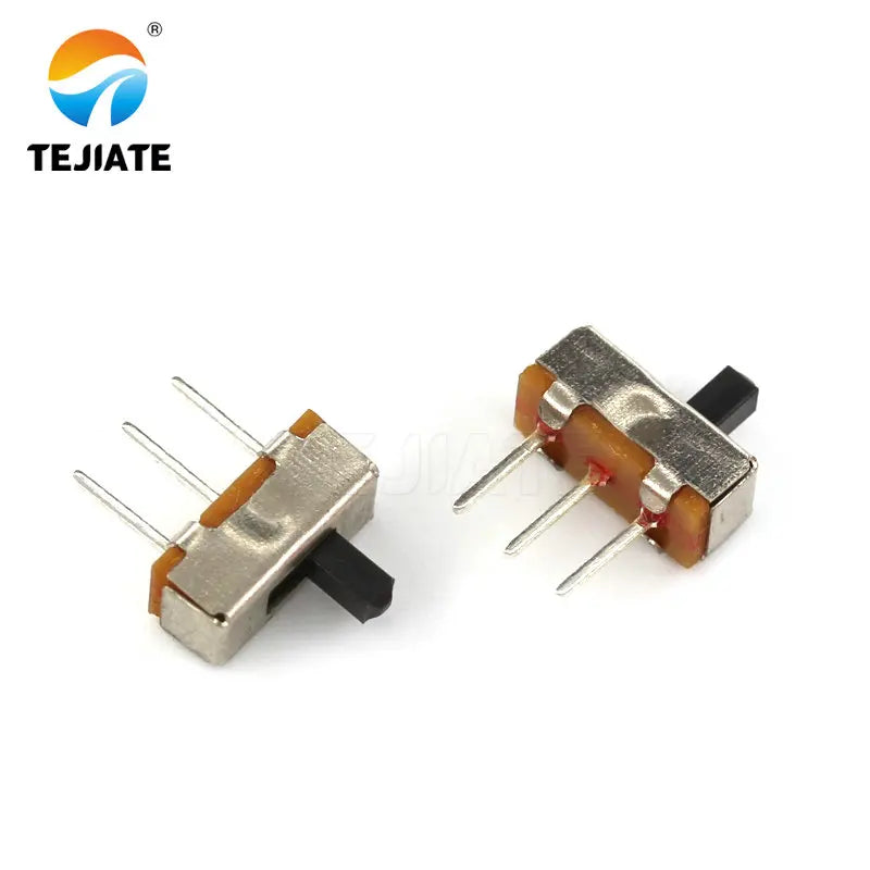 50PCS Toggle Switch MSS/SS/SK/MSK 1/2 Row Direct Insertion Horizontal  Power Microswitch Sliding 2/3gear Position Wave Band Type