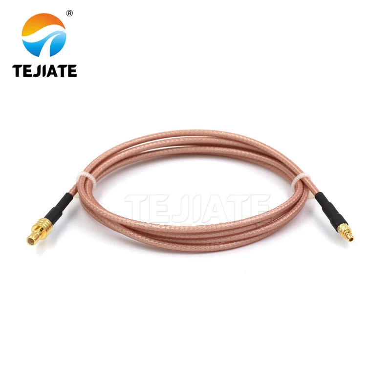 1PCS TEJIATE Adapter Cable SMB To MMCX Type SMBJ Convert MMCXJ 8-90CM 1M 1.5M 2M Length Connector RG316 Wire