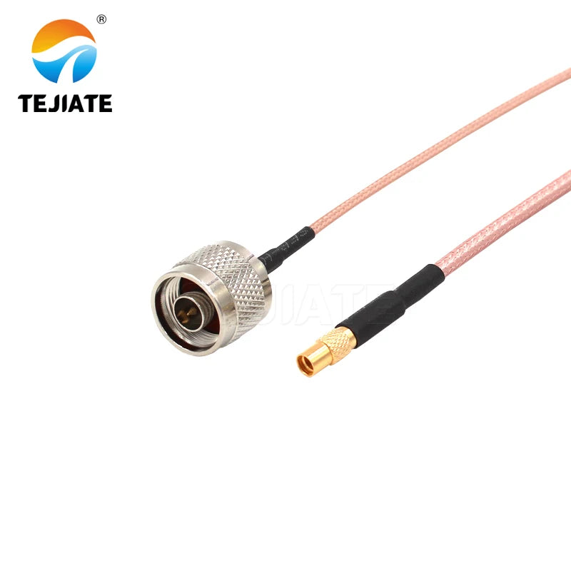 1PCS TEJIATE Adapter Cable N To MMCX Type NJ Convert MMCXK 8-90CM 1M 1.5M 2M Length Connector RG316 Wire