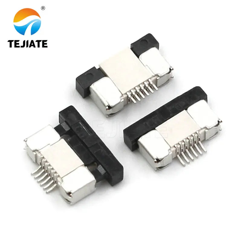 10PCS FFC/FPC Connector Flat Cable Socket 0.5MM Adapter 4/5/6/7/8/9/10/12/14/16/18/20P Down Drawer Type Plug Kit