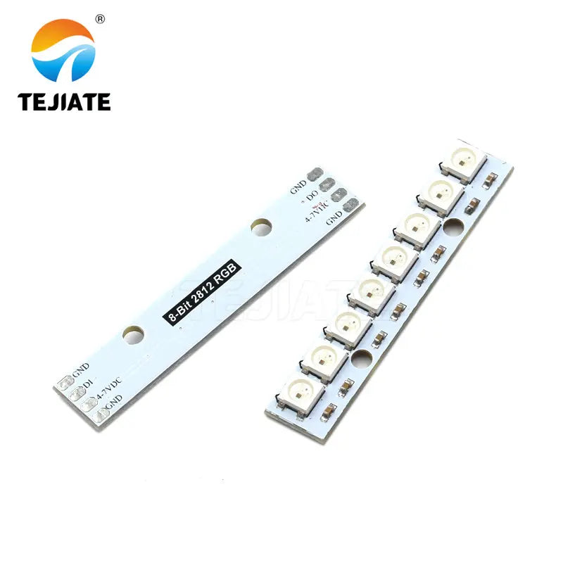 1PCS WS2812B 5050 RGB LED Built In Color Function Drive 8/12Bit Magic Light Development Board Module Lattice LED Modular Unit