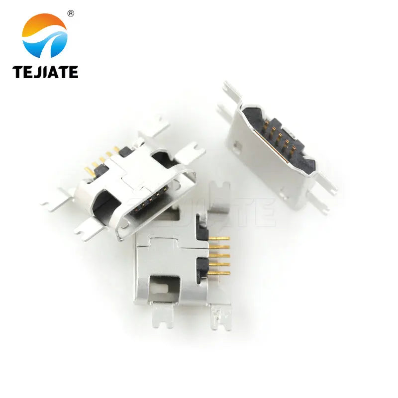 10PCS Micro-USB Socket MK5P Female-socket/Male-plug Paster-type Straight-insert Type Vertical-type Welding-type Interface