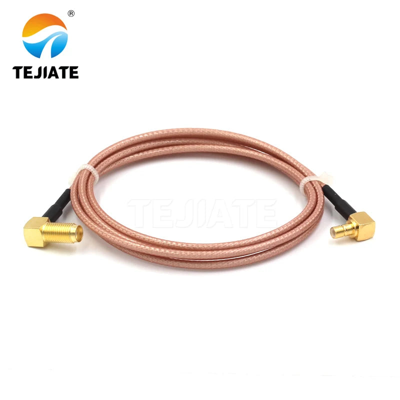 1PCS TEJIATE Adapter Cable SMB To SMA Type SMBJW Convert SMAKW 8-90CM 1M 1.5M 2M Length Connector RG316 Wire