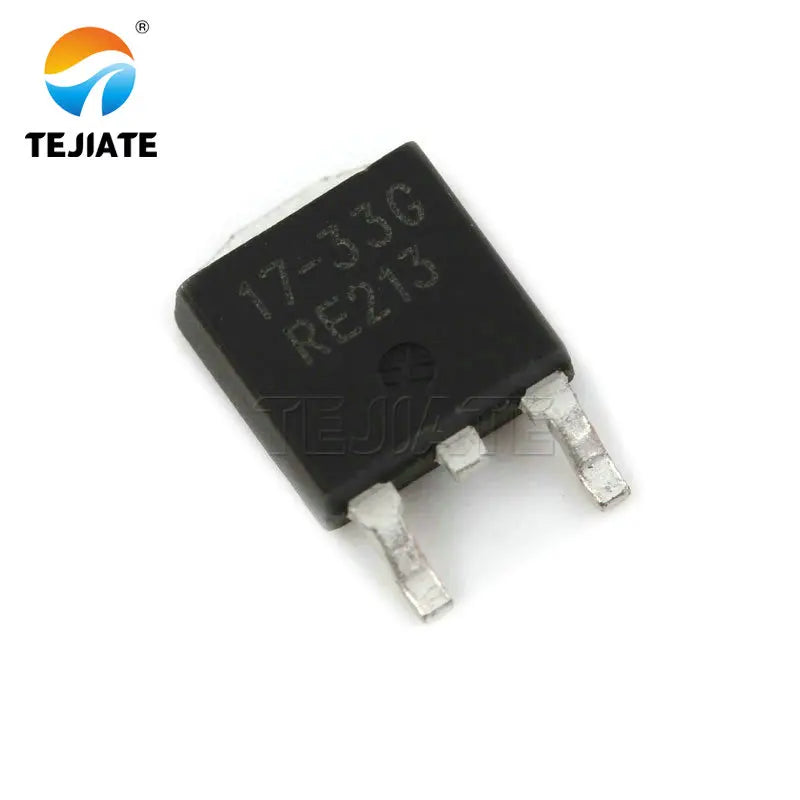 10pcs Three-terminal Regulator NCP1117DT33RKG 117 1117-3.3V Regulator Voltage IC TO-252-2