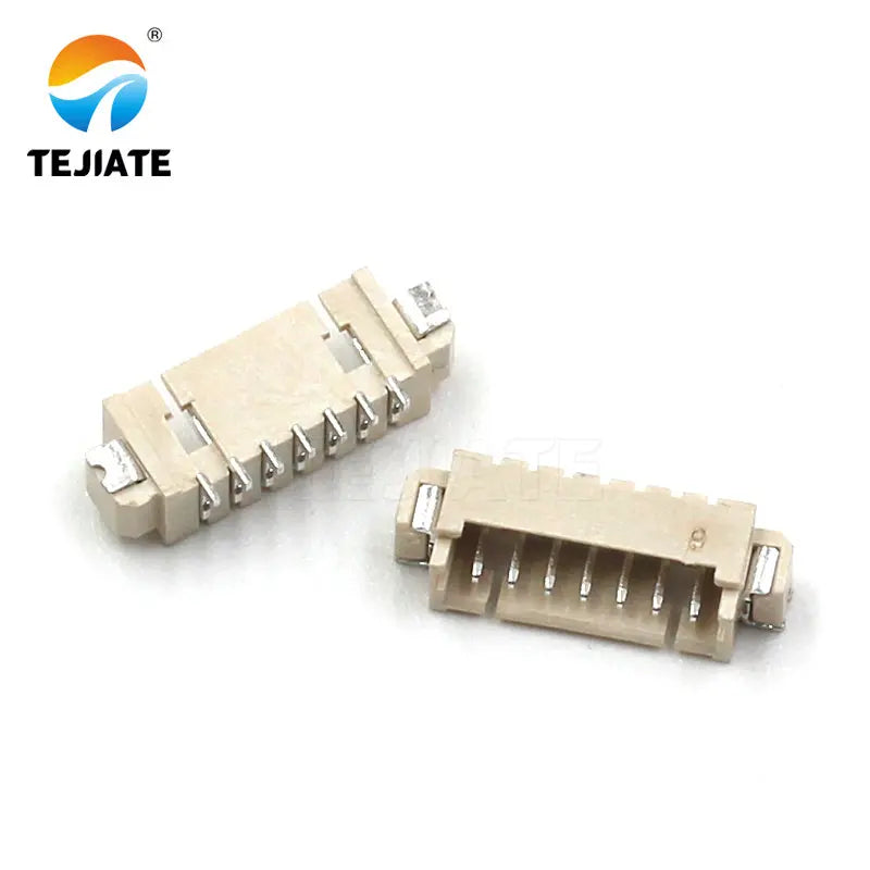 50PCS Horizontal Patch Socket 1.25MM 2/3/4/5/6/7/8/9/10P SMD Strip Type Connector