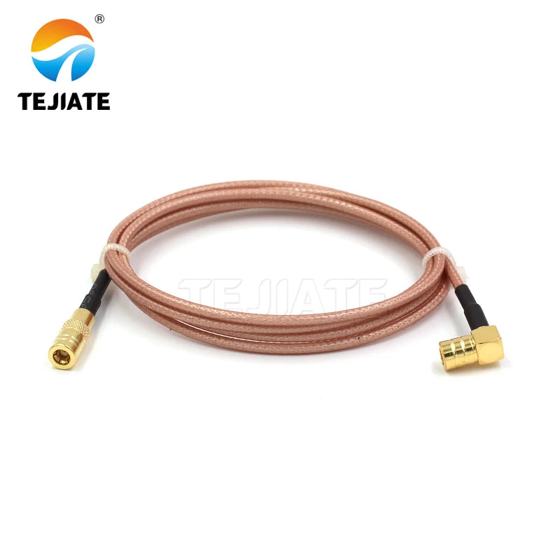 1PCS TEJIATE Adapter Cable SMB To SMB Type SMBK Convert SMBKW 8-90CM 1M 1.5M 2M Length Connector RG316 Wire