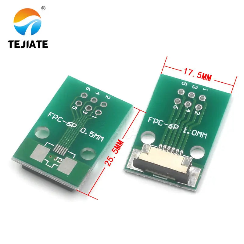 DIY FPC/FFC adapter board 1.0mm connector 6P 8P 10P 12P 20P 24P 26P 30P 34P 40PIN