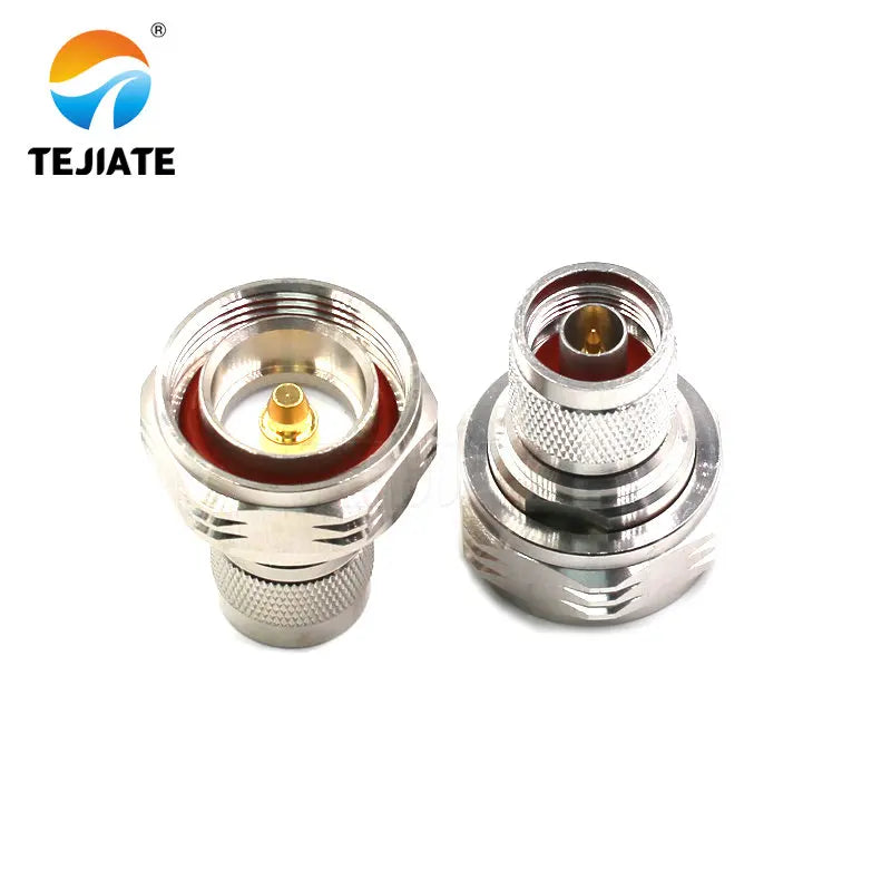 1PCS RF Adapter Double Way Connector Male/Female Header L29/DIN N/DIN N/L29 KK JK KJ  All Copper Green Product
