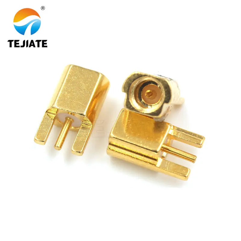 1PCS MCX MMCX KE-KWE-JE-JEF Connector Male/Female Base Straight Angle Bent Header Four Feet Welding PCB Socker Adapter