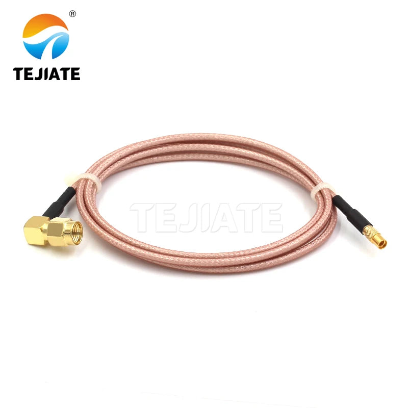 1PCS TEJIATE Adapter Cable MMCX To RPSMA Type MMCX-K Convert RPSMA-JW 8-90CM 1M 1.5M 2M Length Connector RG316 Wire