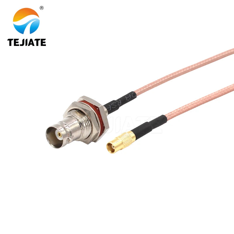 1PCS TEJIATE Adapter Cable BNC To MCX Type BNCK Convert MCXK 8-90CM 1M 1.5M 2M Length Connector RG316 Wire