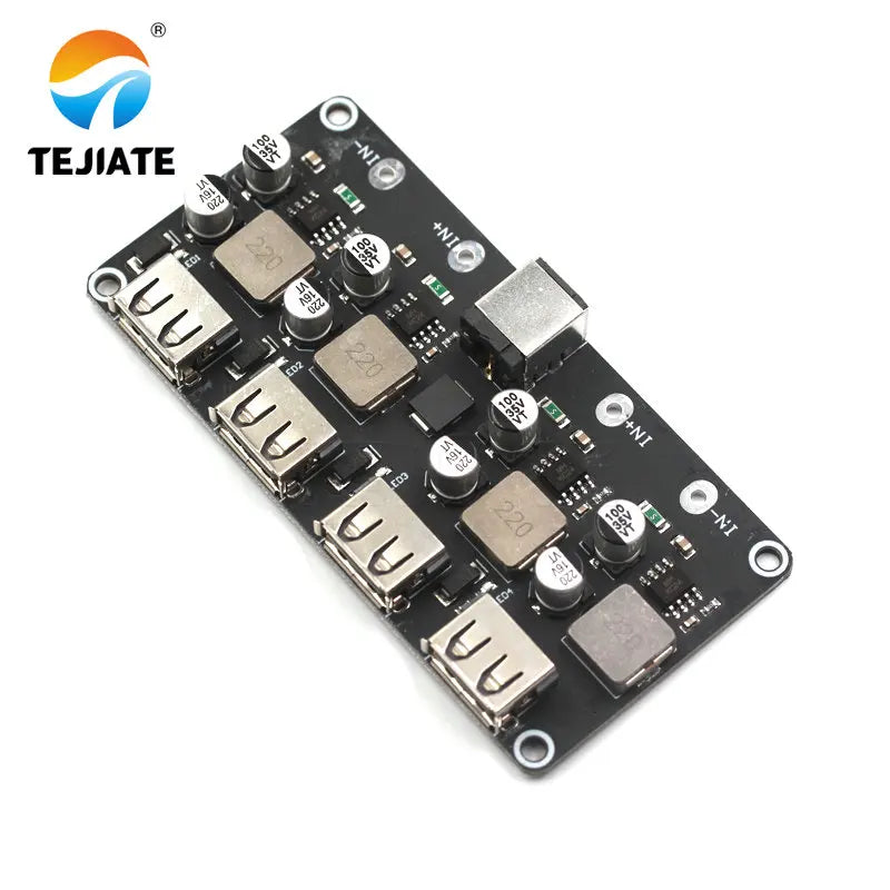 USB QC3.0 QC2.0 DC-DC Buck Converter Charging Step Down Module 6-32V 9V 12V 24V to Fast Quick Charger Circuit Board 3V 5V 12V