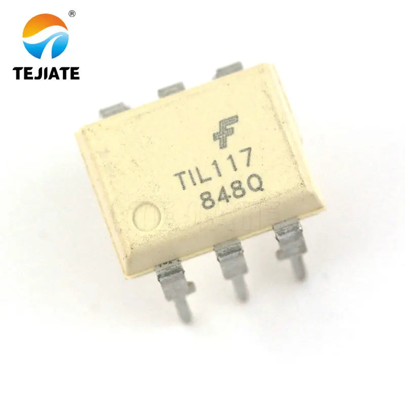 5PCS TEJIATE Optocoupler TIL117 DIP-6 Direct Insertion Transistor Photoelectric Output Optical Isolator Imprint 848Q