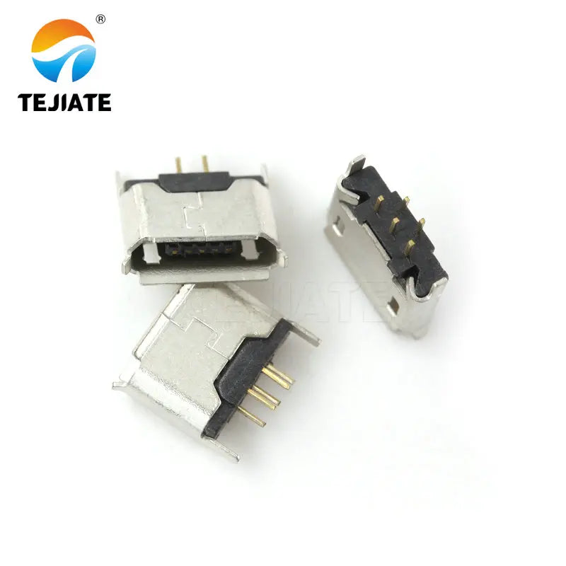 10PCS Micro-USB Socket MK5P Female-socket/Male-plug Paster-type Straight-insert Type Vertical-type Welding-type Interface