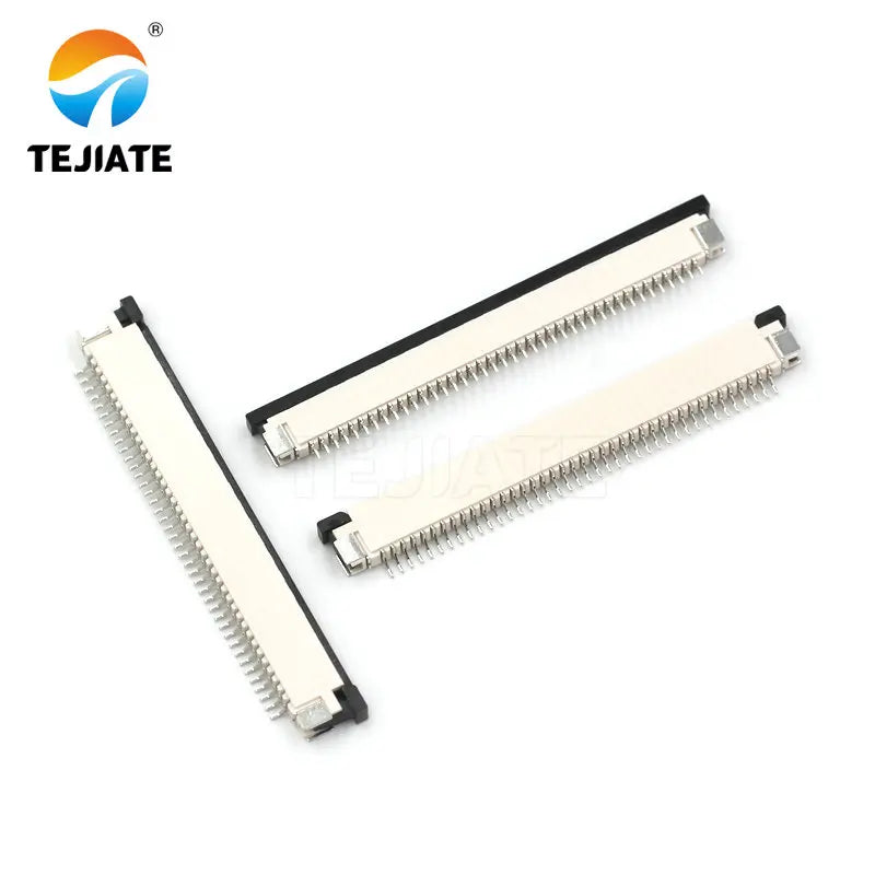 10PCS FFC/FPC Connector Flat Cable Socket 1.0MM Adapter 16/18/20/22/24/26/28/30/40P Up Drawer Type Plug Kit