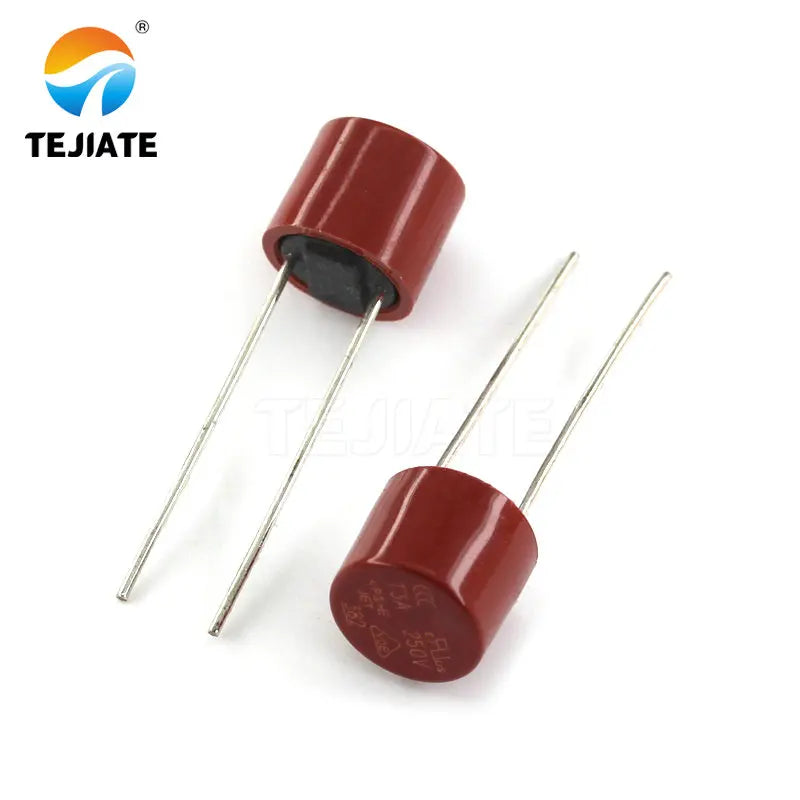 10PCS 382 Cylindrical Fuse T0.5/2/3/3.15/5/6.3A 250V Commonly Used Power Fuses Assorted Slow Blow Fuse LCD PCB Matched