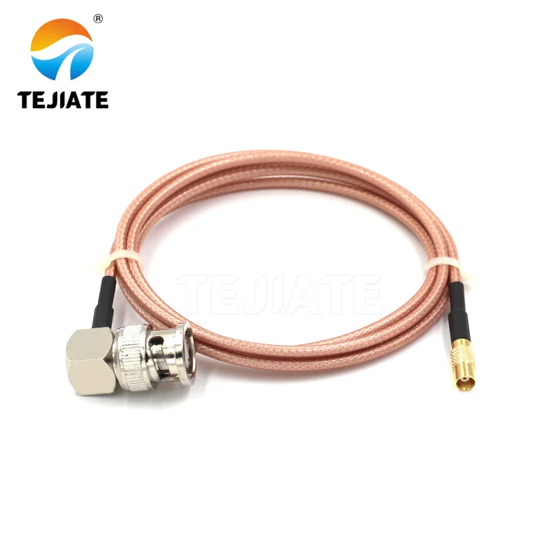 1PCS TEJIATE Adapter Cable BNC To MCX Type BNCJW Convert MCX-K 8-90CM 1M 1.5M 2M Length Connector RG316 Wire