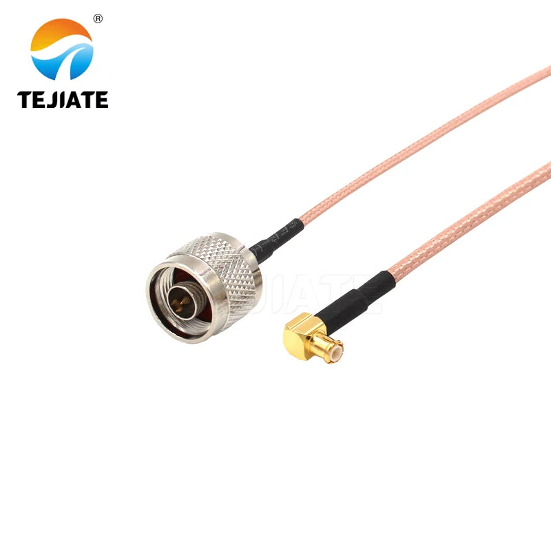 1PCS TEJIATE Adapter Cable N To MCX Type NJ Convert MCXJW 8-90CM 1M 1.5M 2M Length Connector RG316 Wire