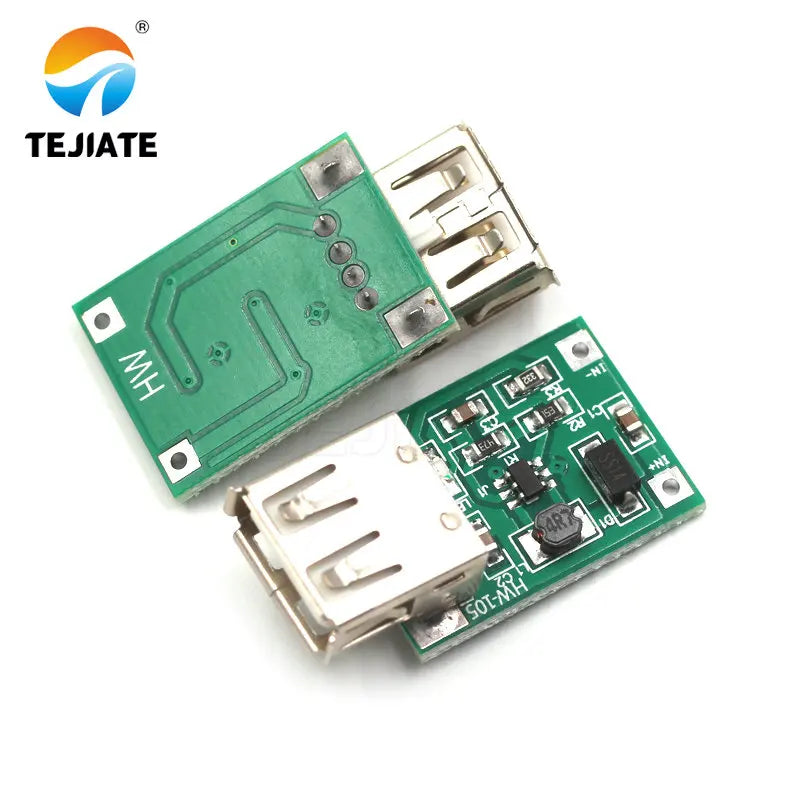 DC-DC adjustable boost voltage regulator module board 0.9V~5V boost 5V 600MA USB battery booster board diy