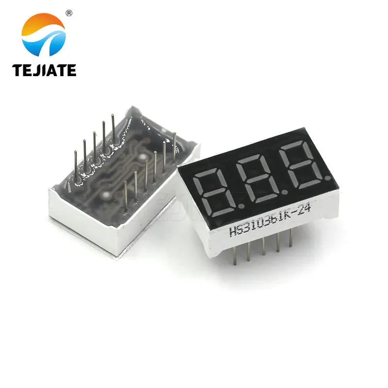 2PCS 0.36inch LED display 7 Segment 1 Bit/2 Bit/3 Bit/4 Bit Digit Tube Red Common Cathode / Anode Digital 0.36 inch led 7segment