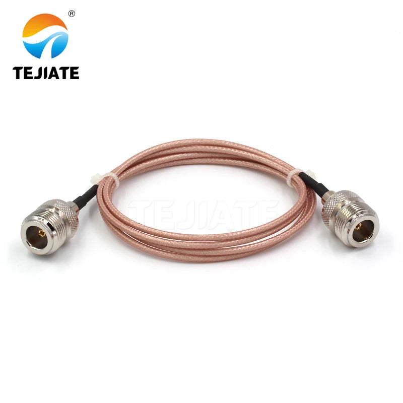 1PCS TEJIATE Adapter Cable N To N Type N-J Convert N-K 8-90CM 1M 1.5M 2M Length Connector RG316 Wire