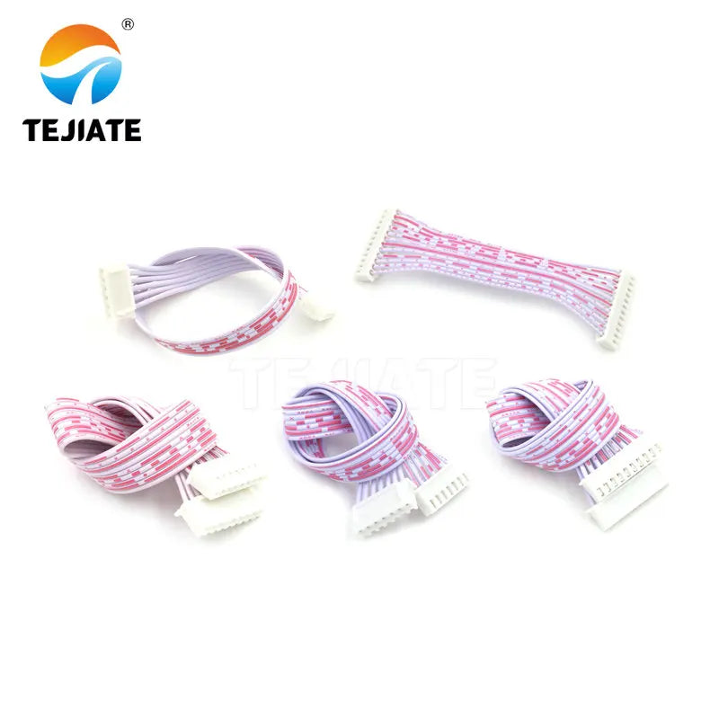 10PCS XH2.54 Electronic Wire 2/3/4/5/6/7/8/9/10/11/12P Red/White Terminal Line Connecting Wire 20CM Double Head