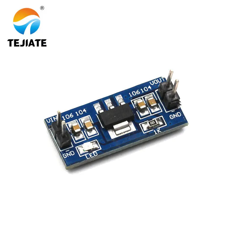 1PCS AMS1117 Lower-voltage Power Module Singlechip Unit 3.3/5V Stabilivolt Power Supply Board