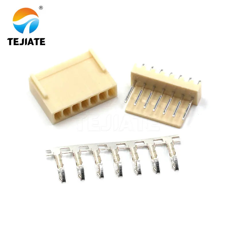 20PCS KF2510 Connector 2/3/4/5/6/7/8/9/10P 2.54mm Plug-in Adapter Include Plug + Pin Base + Terminal